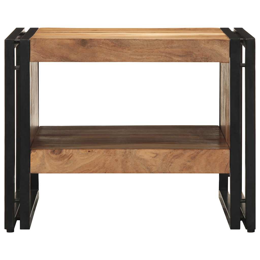 Table basse 50x50x38 cm bois massif acacia - XIOS