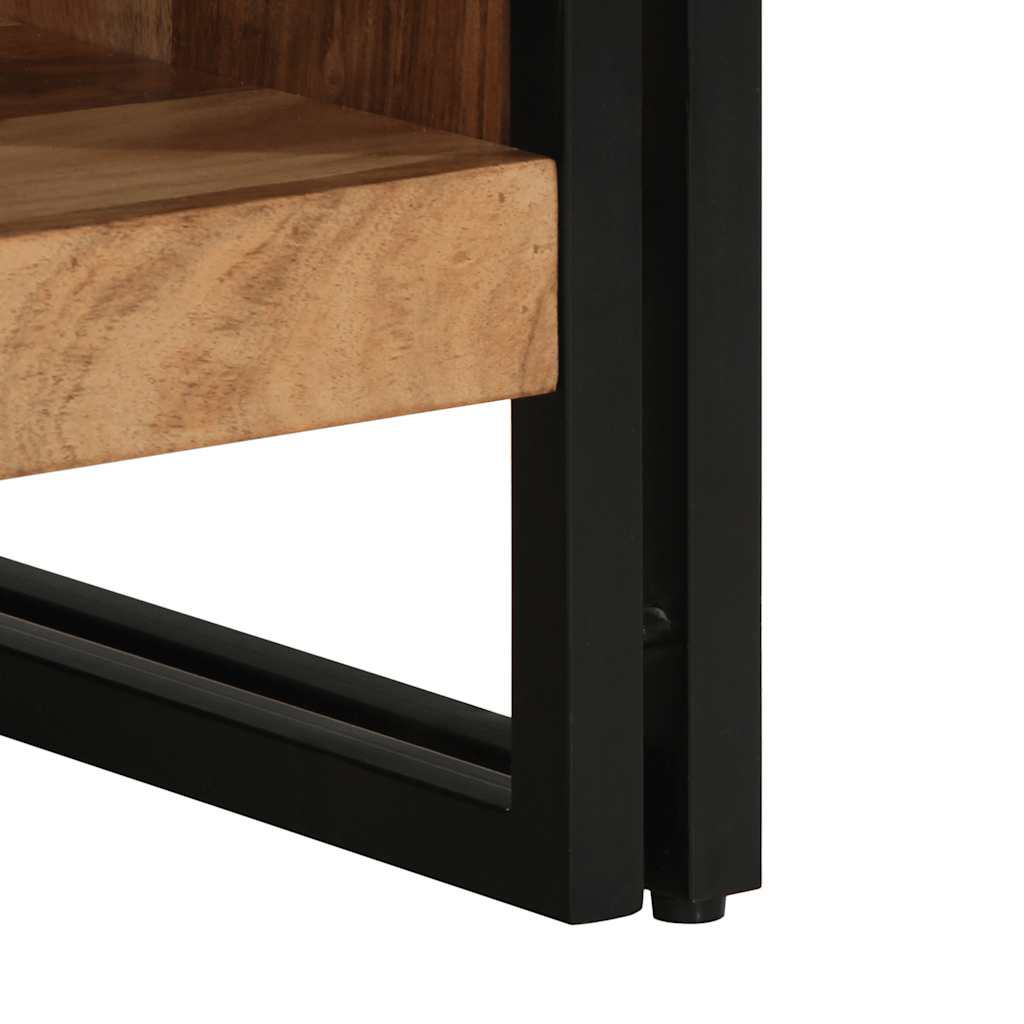 Table basse 50x50x38 cm bois massif acacia - XIOS