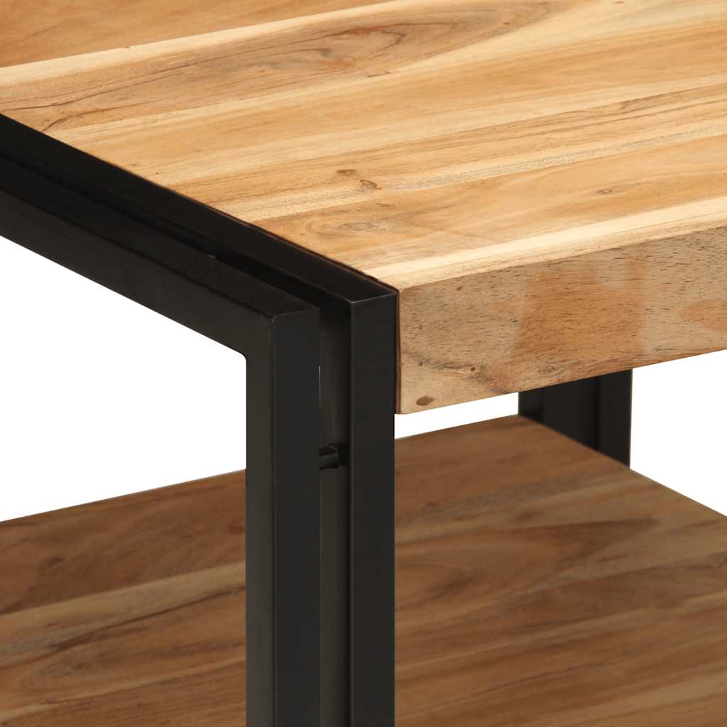 Table basse 50x50x38 cm bois massif acacia - XIOS