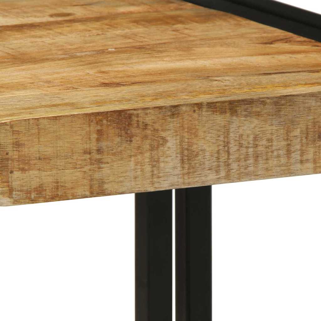 Table basse Marron 40 x 40 x 38 cm bois de manguier massif - XIOS