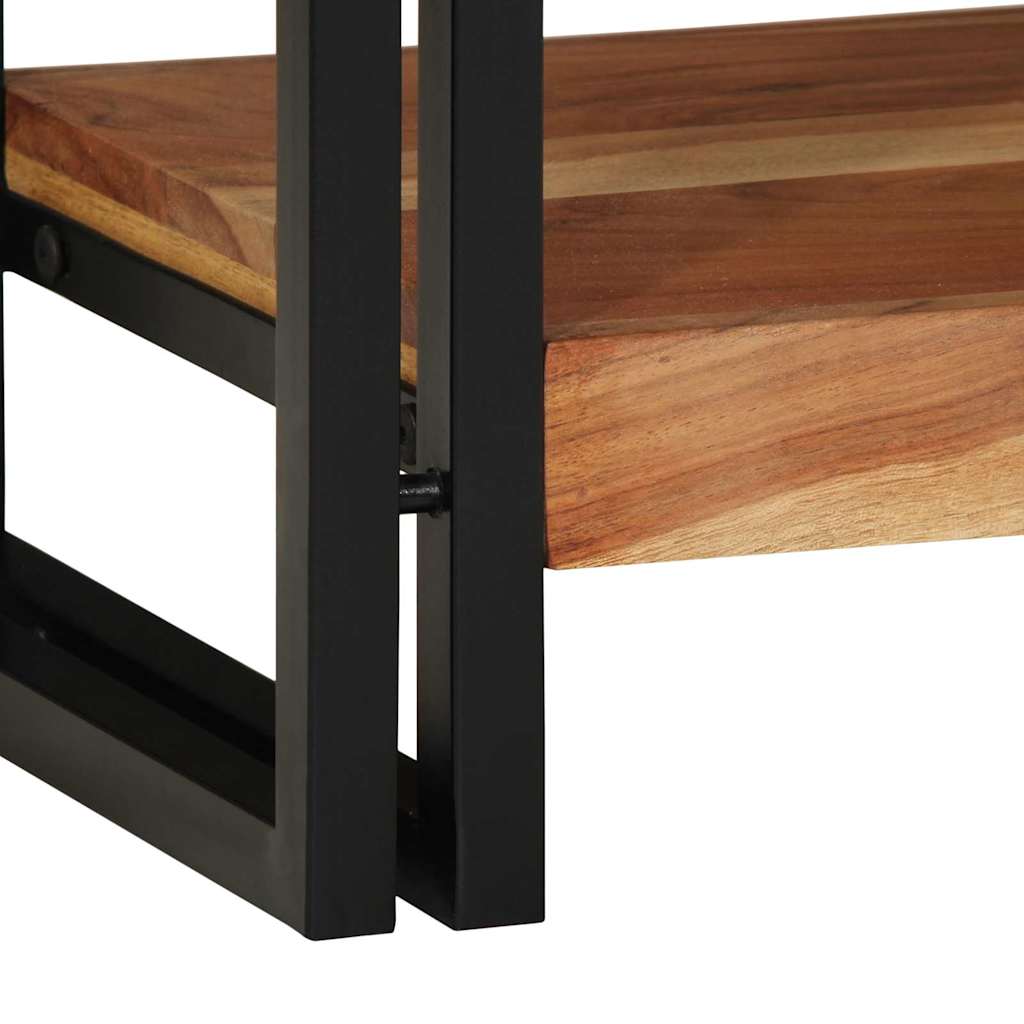 Table console Marron 120 x 33 x 75 cm Bois d'acacia massif - XIOS