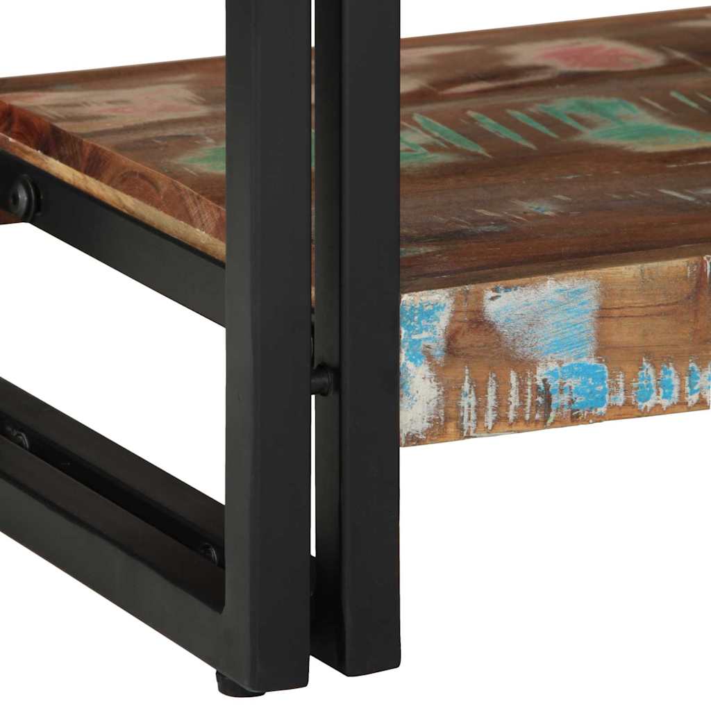 Table console Multicolore bois de récupération massif - XIOS