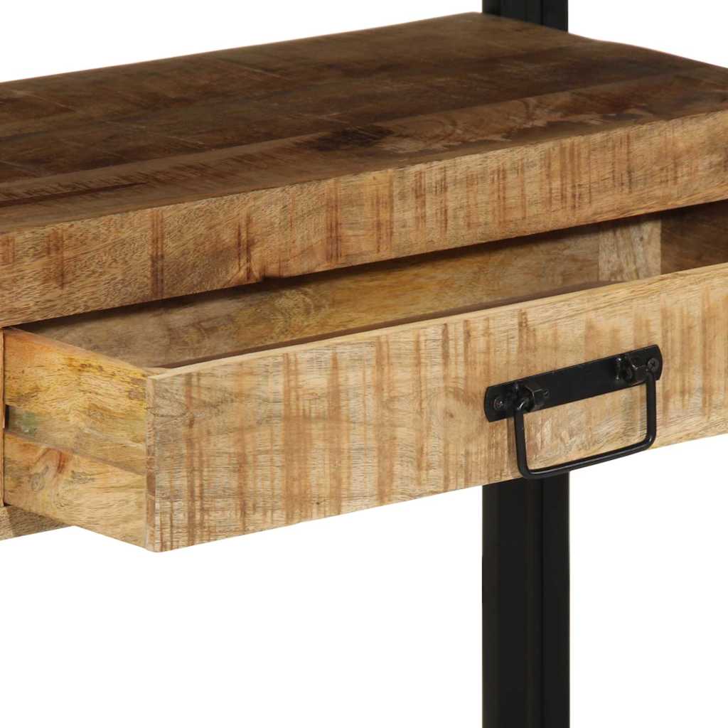 Table console Marron 120 x 33 x 75 cm bois de manguier massif - XIOS