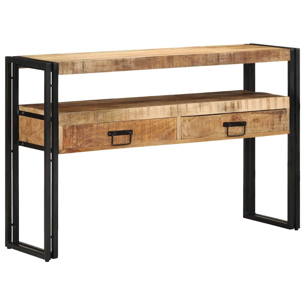 Table console Marron 120 x 33 x 75 cm bois de manguier massif - XIOS
