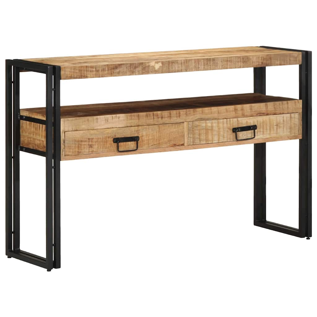 Table console Marron 120 x 33 x 75 cm Bois de mangue massif - XIOS