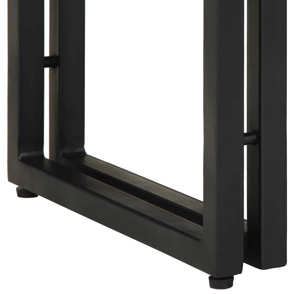 Table console Marron 90 x 33 x 75 cm Bois d'acacia massif - XIOS