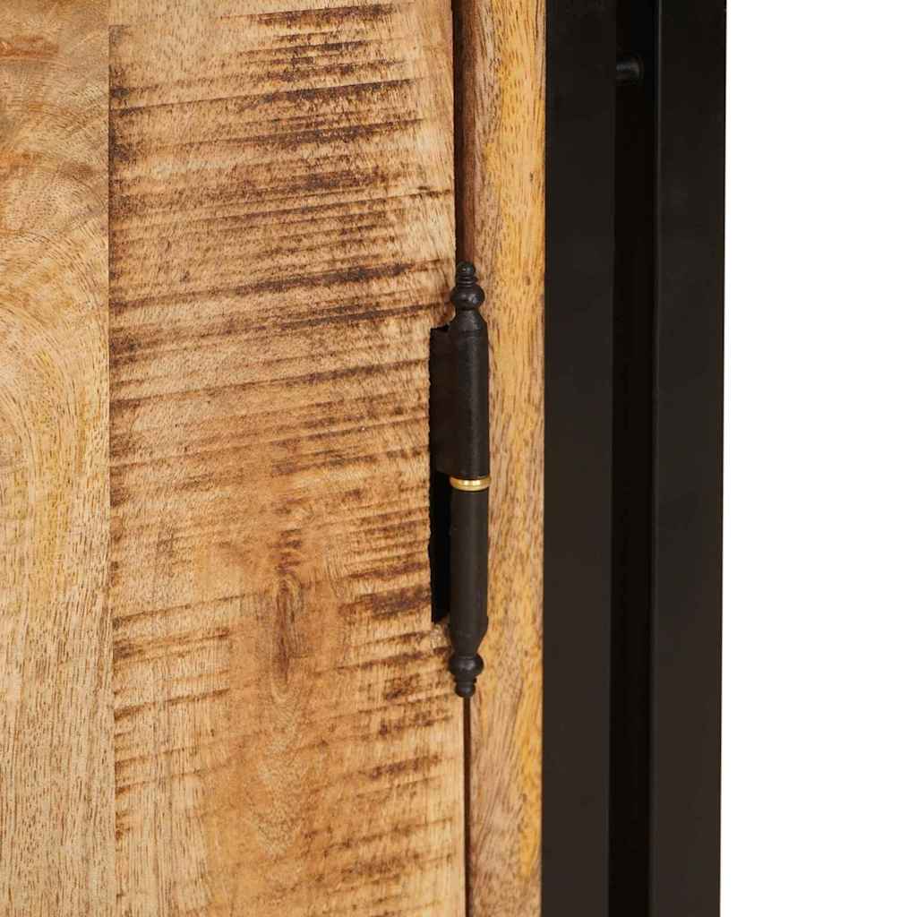 Cabinet de chevet Marron Bois de mangue brut massif - XIOS