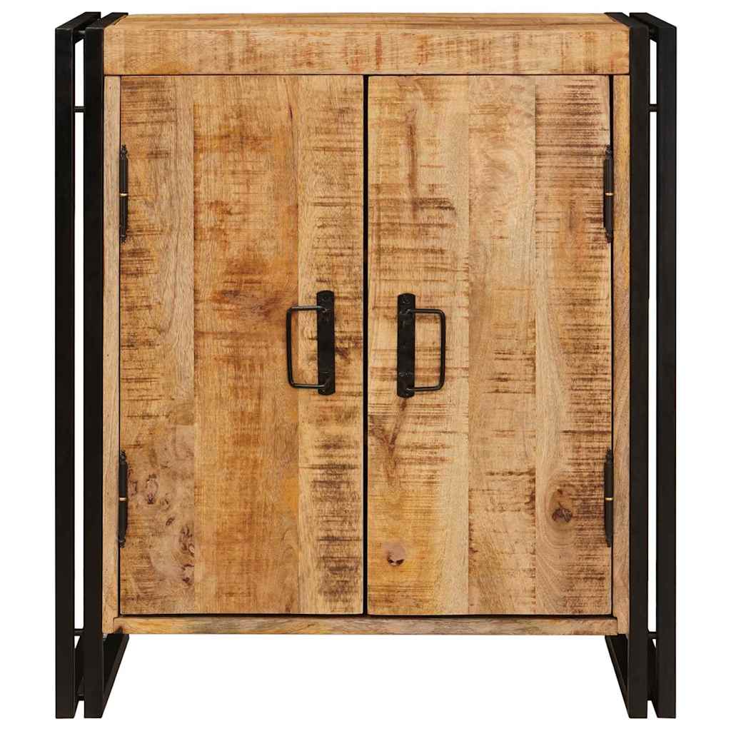 Cabinet de chevet Marron Bois de mangue brut massif - XIOS