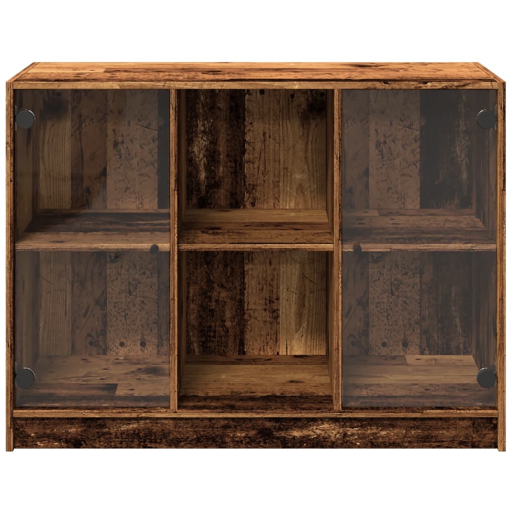Buffet vieux bois 102x37x75,5 cm bois d'ingénierie - XIOS
