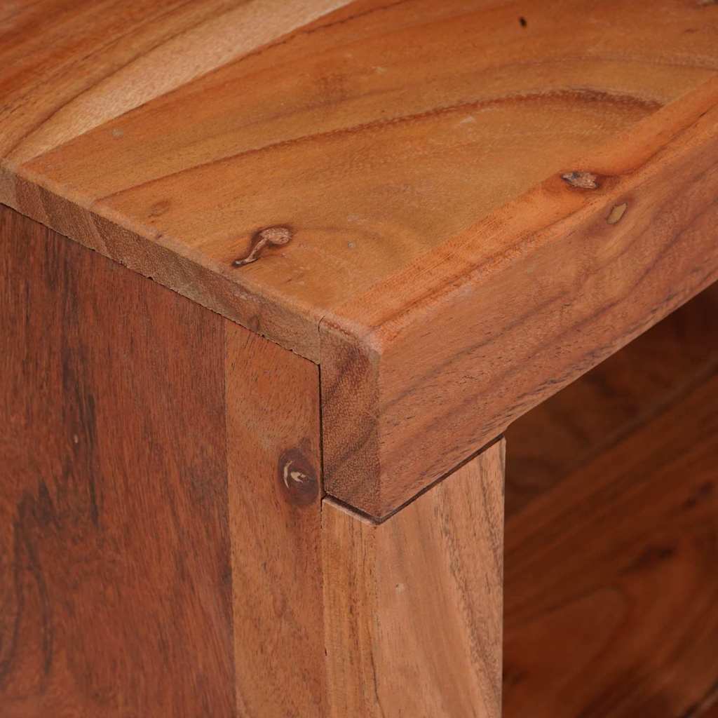 Étagère 3 pcs Marron 50 x 30 x 110 cm Bois d'Acacia Massif - XIOS