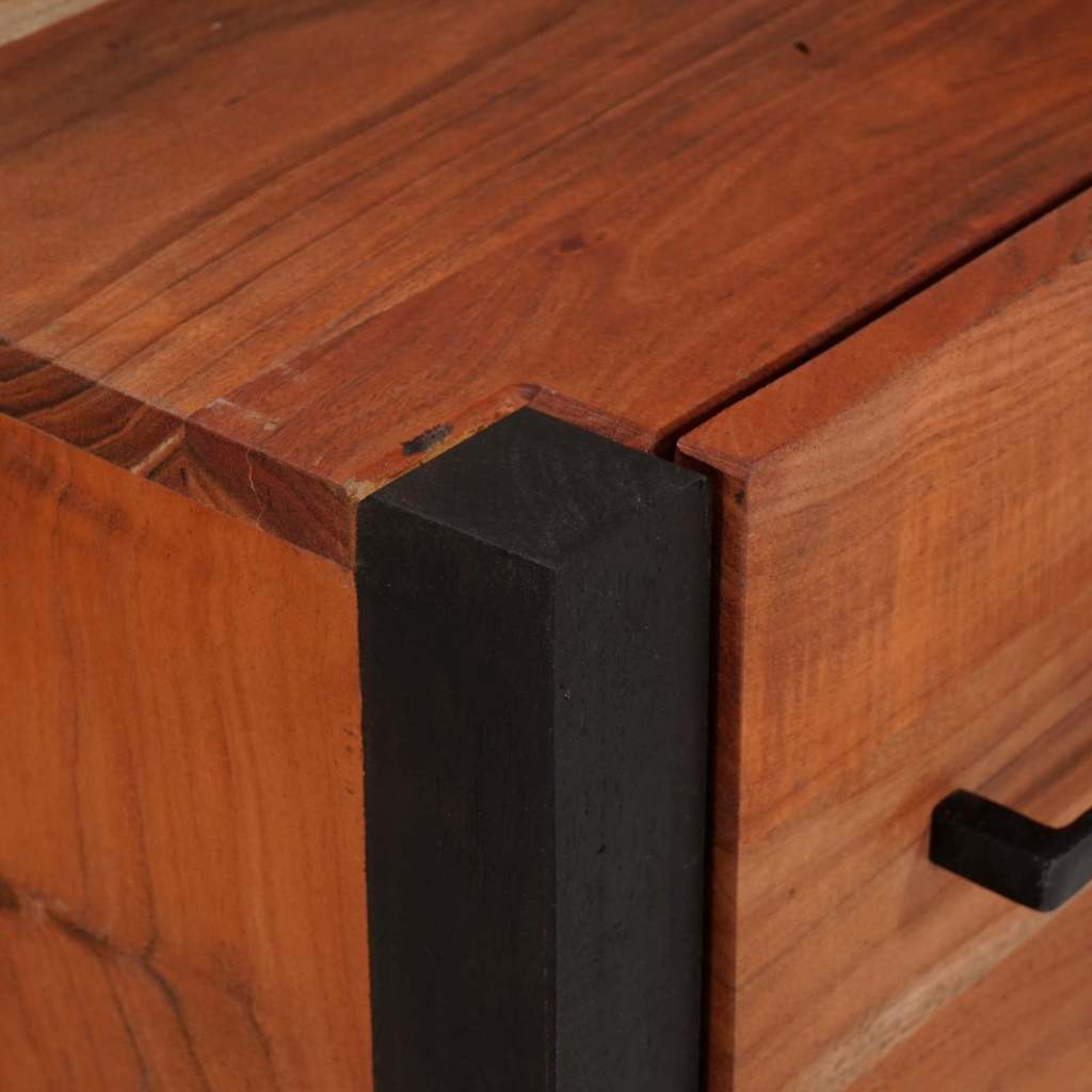 Buffet 3 pcs Marron 110 x 30 x 75 cm Bois d'acacia massif - XIOS