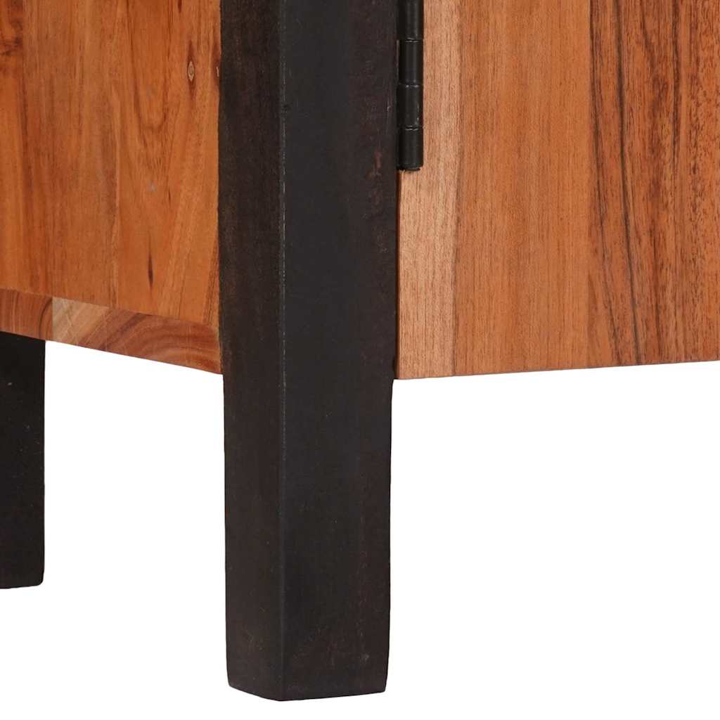 Buffet 3 pcs Marron 55 x 30 x 75 cm Bois d'acacia massif - XIOS