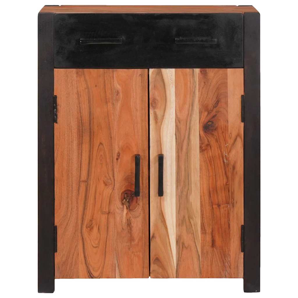Buffet 2 pcs Marron 110 x 30 x 75 cm Bois d'Acacia Massif - XIOS