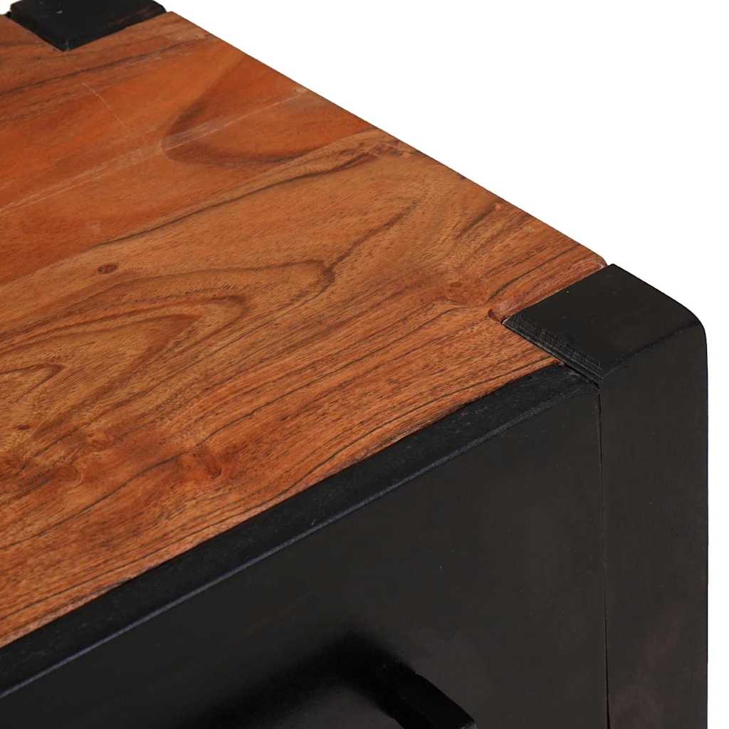 Buffet 3 pcs Marron 165 x 30 x 75 cm Bois d'Acacia Massif - XIOS