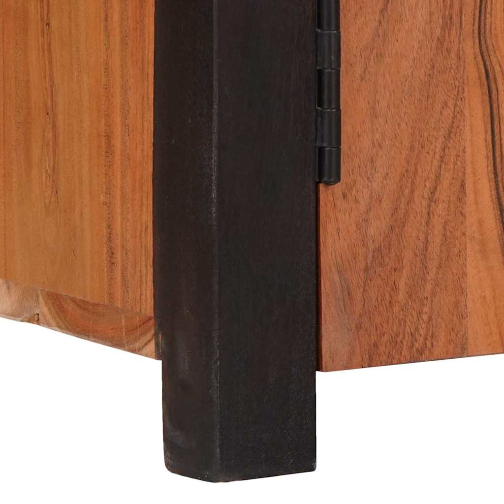 Buffet 3 pcs Marron 165 x 30 x 75 cm Bois d'Acacia Massif - XIOS