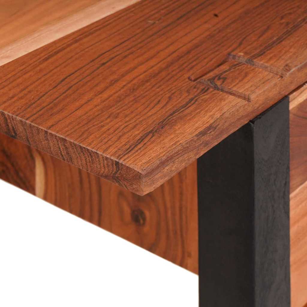 Table console Marron 110 x 30 x 75 cm Bois d'acacia massif - XIOS