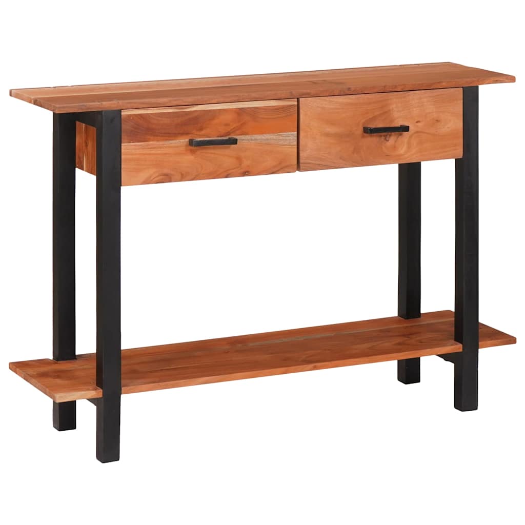Table console Marron 110 x 30 x 75 cm Bois d'acacia massif - XIOS