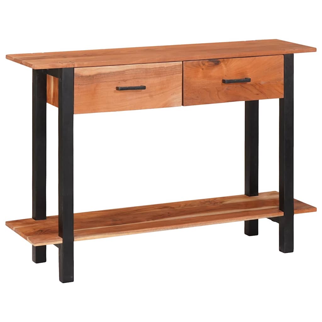 Table console Marron 110 x 30 x 75 cm Bois d'acacia massif - XIOS