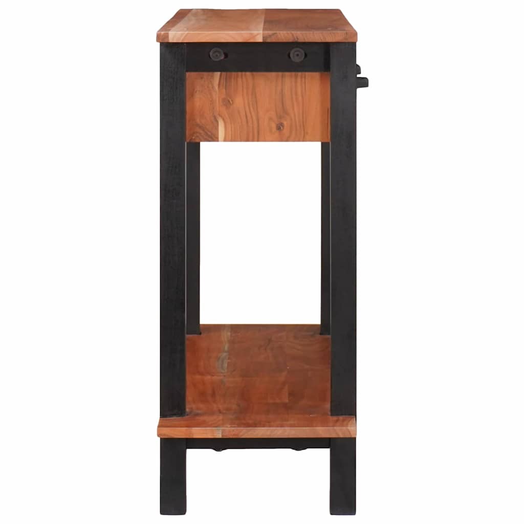 Table console Marron 110 x 30 x 75 cm Bois d'acacia massif - XIOS