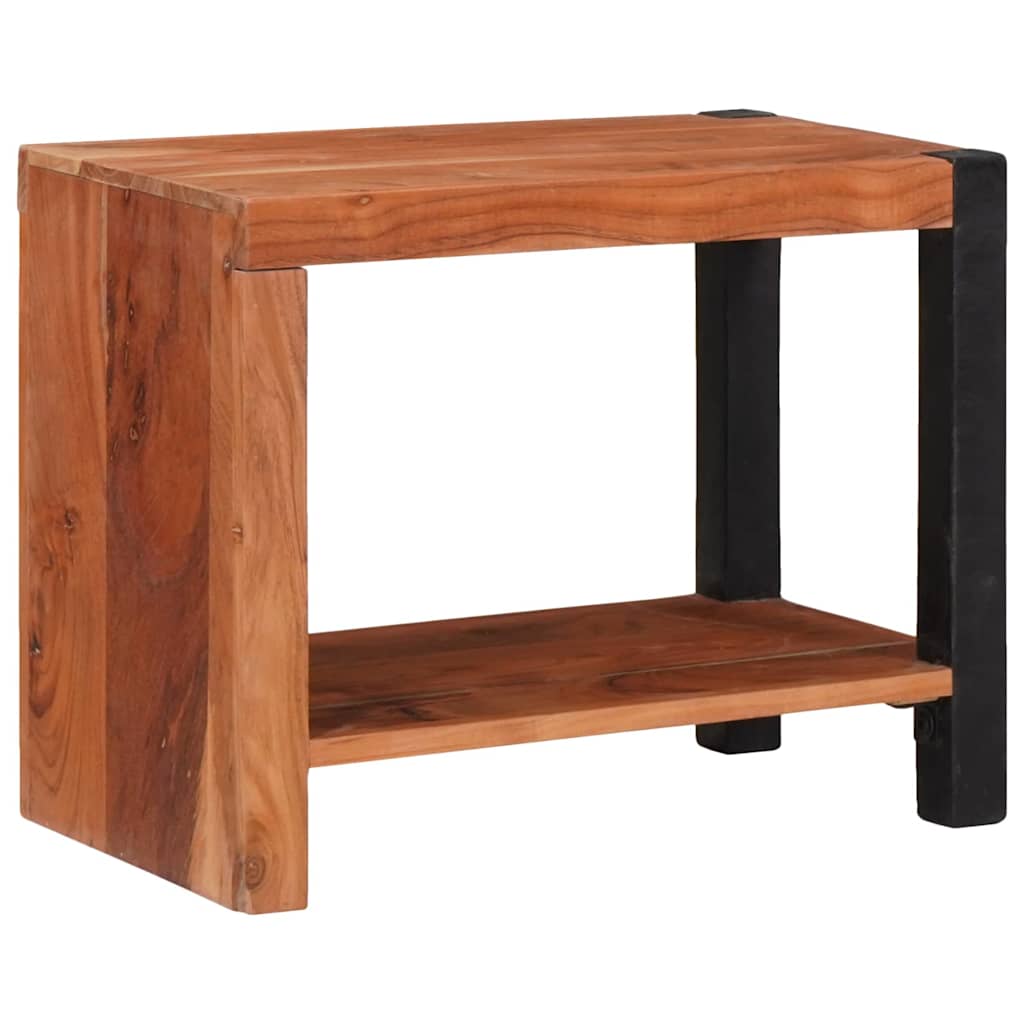 Étagère Marron 50 x 30 x 40 cm Bois d'acacia massif - XIOS