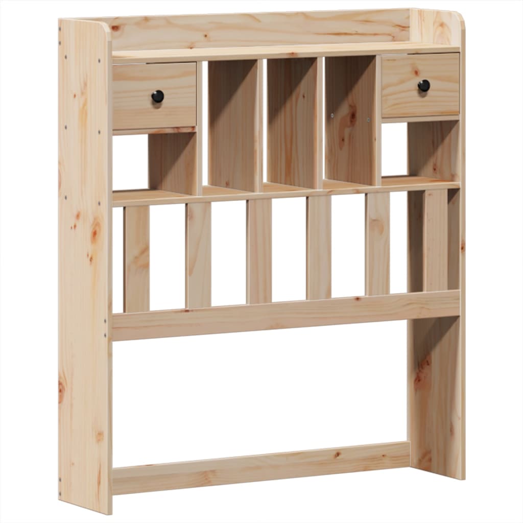 Cadre de lit sans matelas 75x190 cm bois de pin massif - XIOS