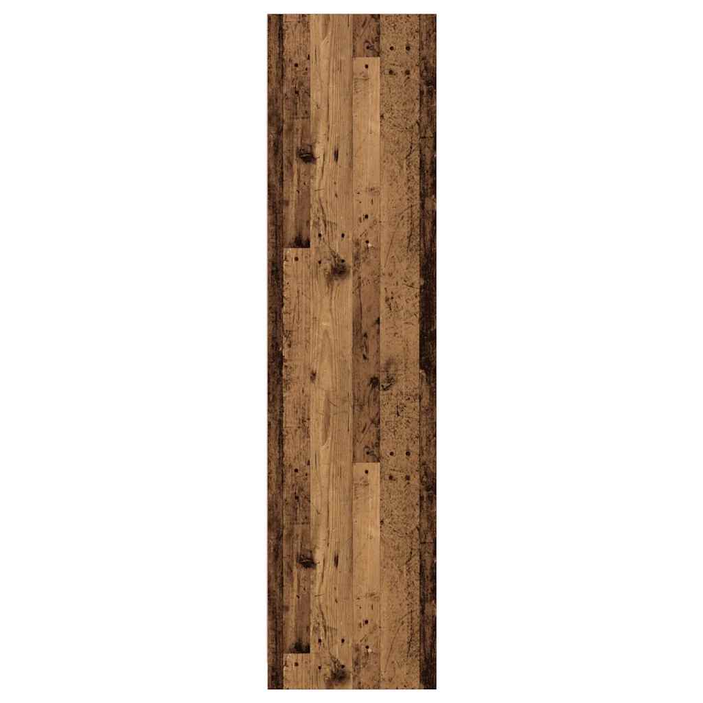 Garde-robe vieux bois 100x50x200 cm bois d'ingénierie - XIOS