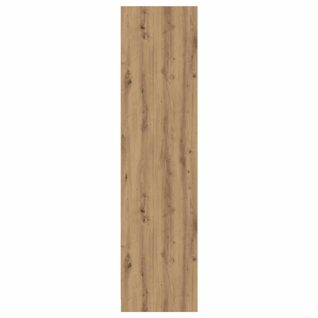 Garde-robe chêne artisanal 100x50x200 cm bois d'ingénierie - XIOS