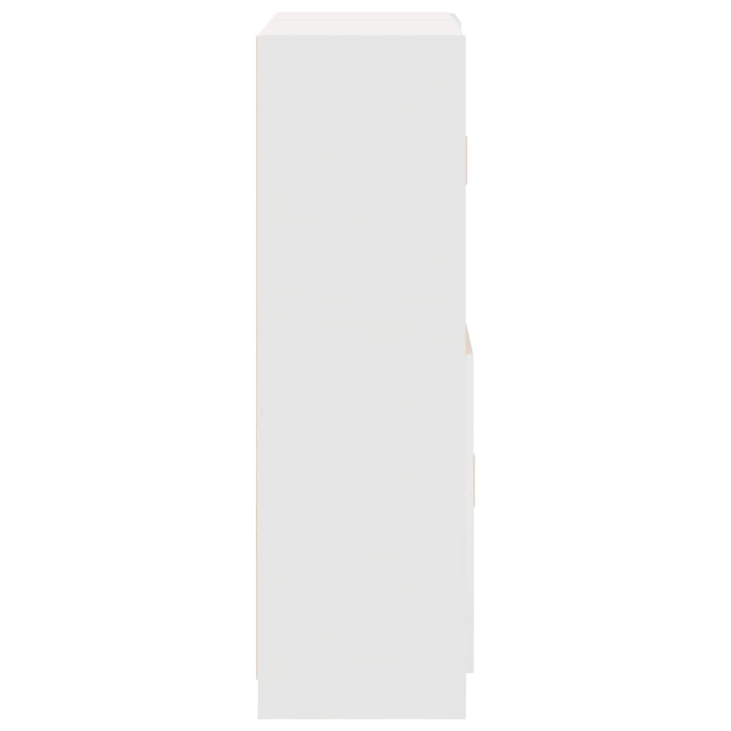 Ensemble d'armoires de cuisine 2 pcs blanc bois d'ingénierie - XIOS