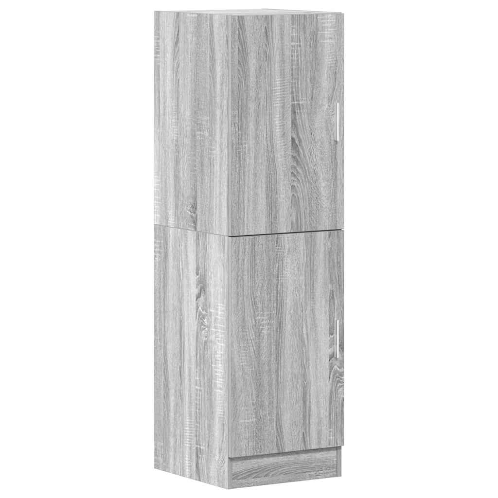 Ensemble d'armoires de cuisine 2pcs sonoma gris bois ingénierie - XIOS