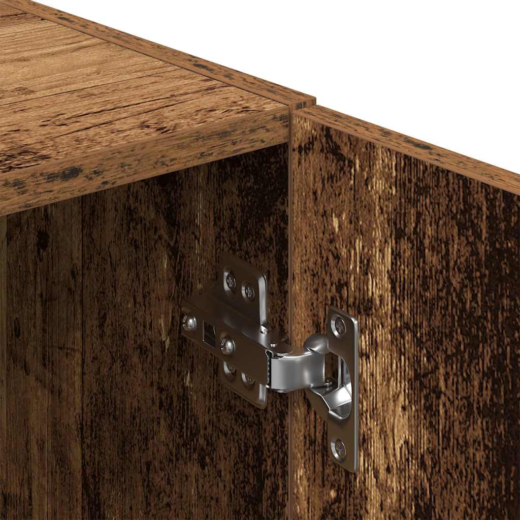 Ensemble d'armoires de cuisine 2 pcs vieux bois - XIOS