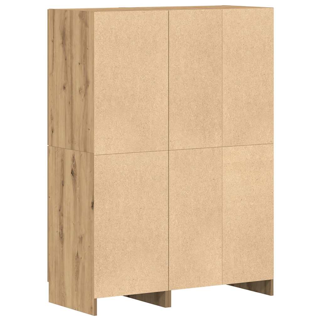 Ensemble d'armoires de cuisine 2 pcs chêne artisanal - XIOS