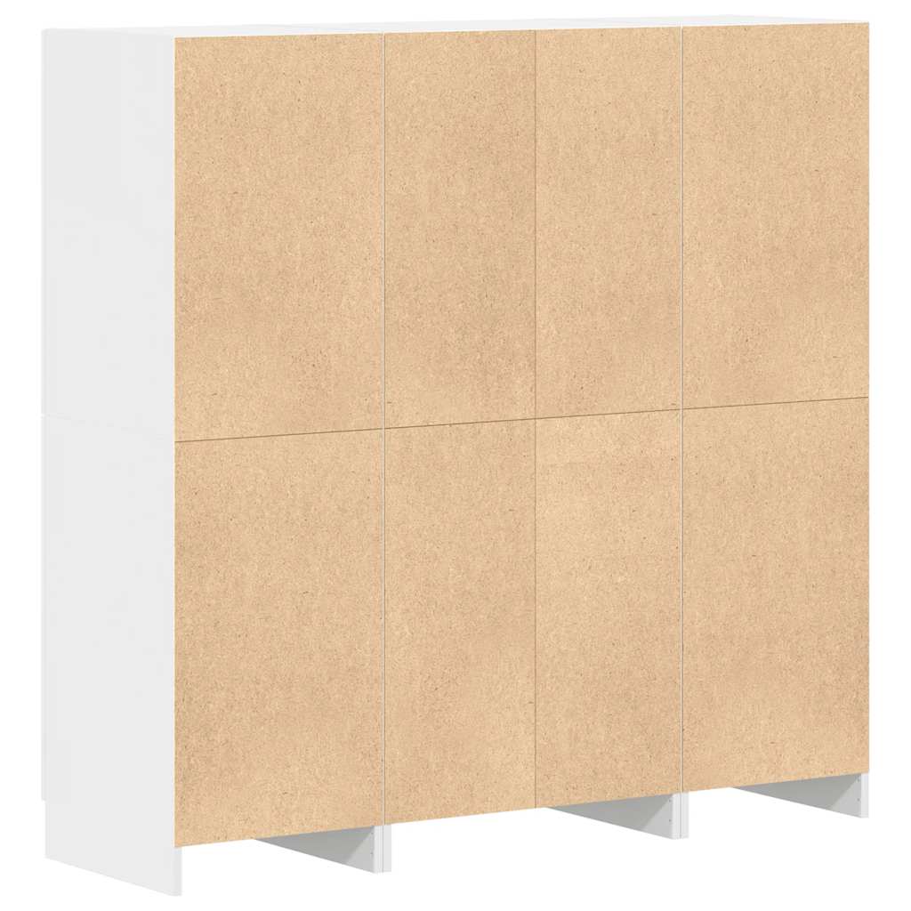 Ensemble d'armoires de cuisine 3 pcs blanc bois d'ingénierie - XIOS