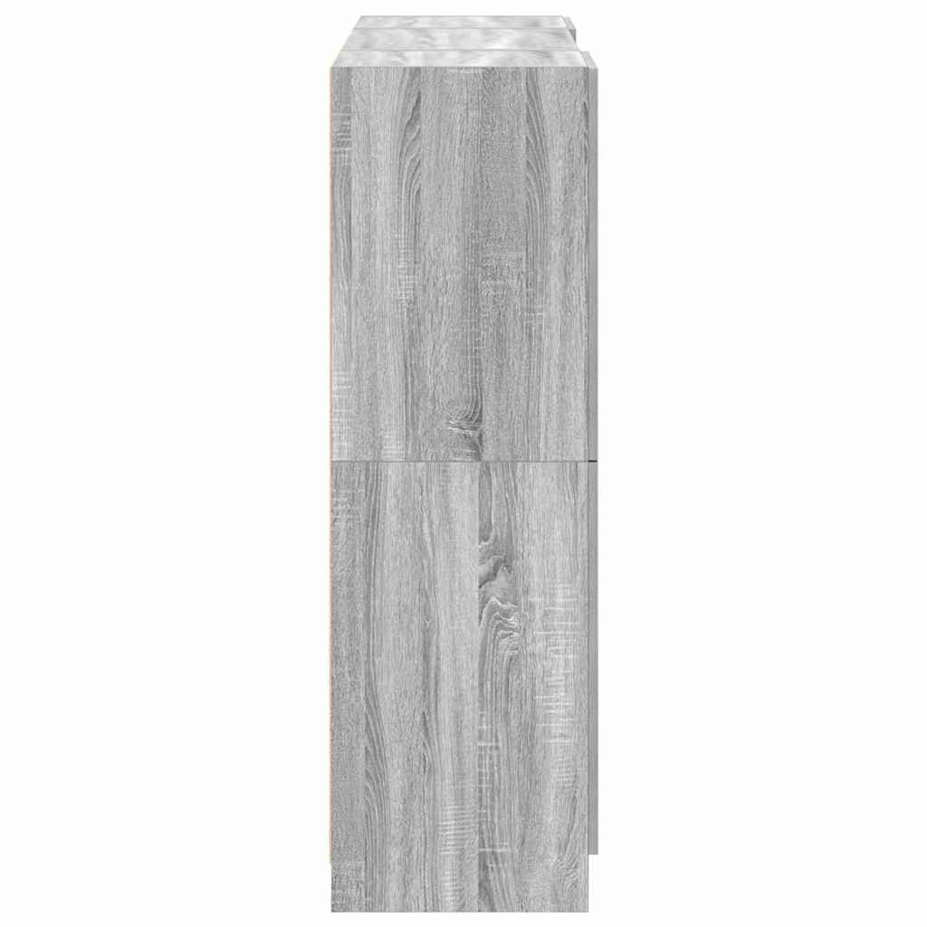 Ensemble d'armoires de cuisine 3 pcs sonoma gris - XIOS