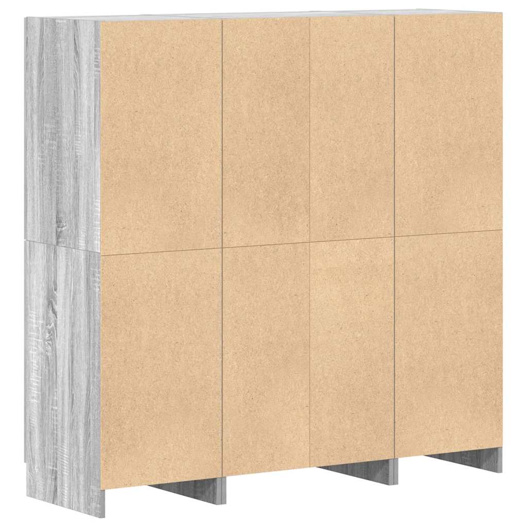 Ensemble d'armoires de cuisine 3 pcs sonoma gris - XIOS