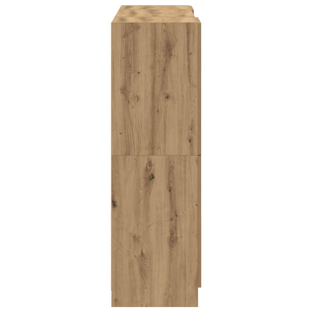 Ensemble d'armoires de cuisine 3 pcs chêne artisanal - XIOS