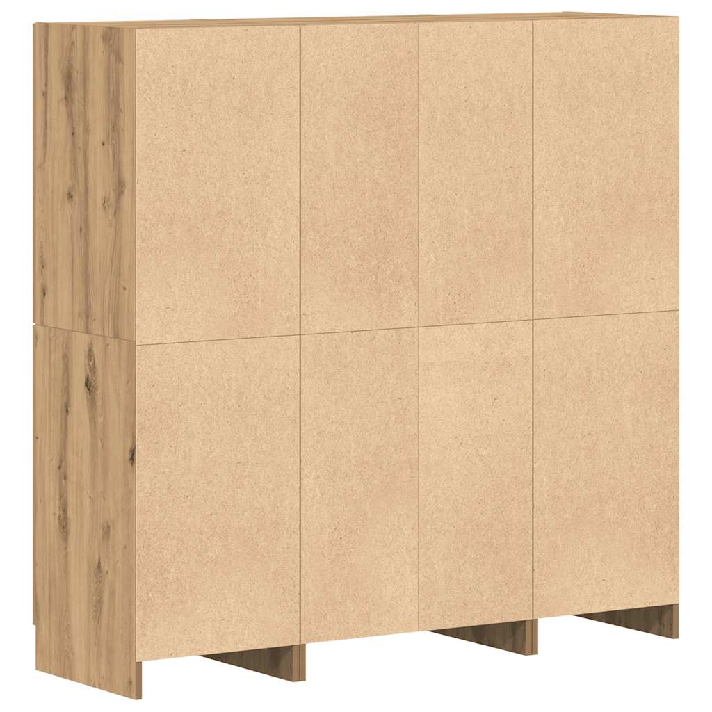 Ensemble d'armoires de cuisine 3 pcs chêne artisanal - XIOS