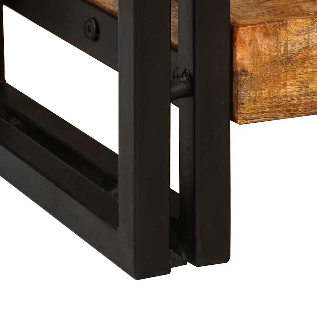 Tables console avec tiroir 2 pcs Marron Bois de Mangue Massif - XIOS