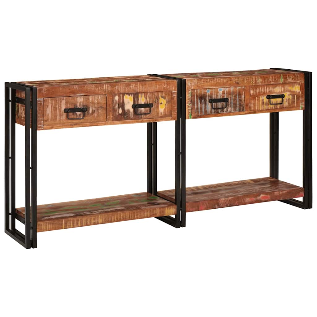 Tables console 2 pc Multicolore 161 x 33 x 75 cm - XIOS