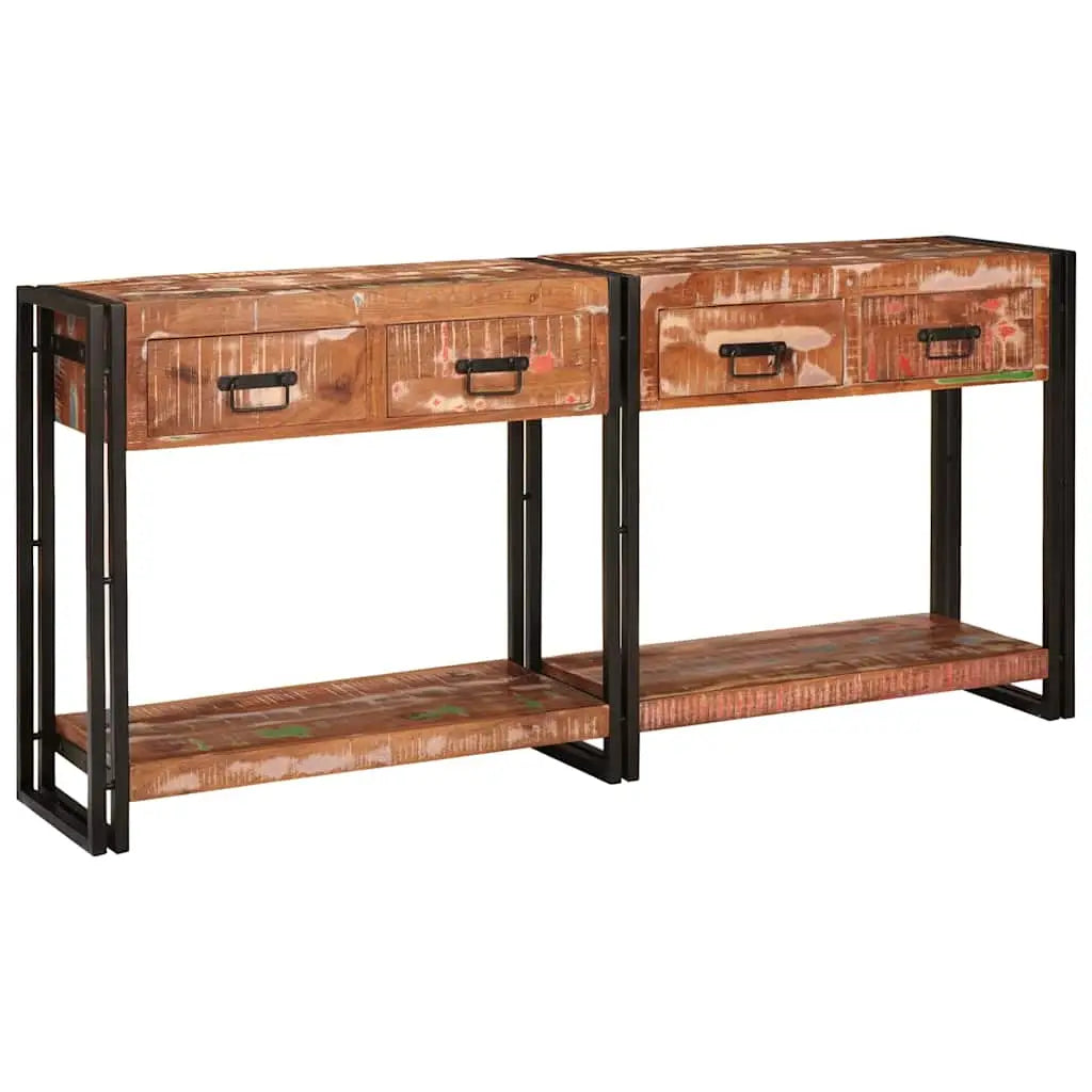 Tables console 2 pc Multicolore 161 x 33 x 75 cm - XIOS