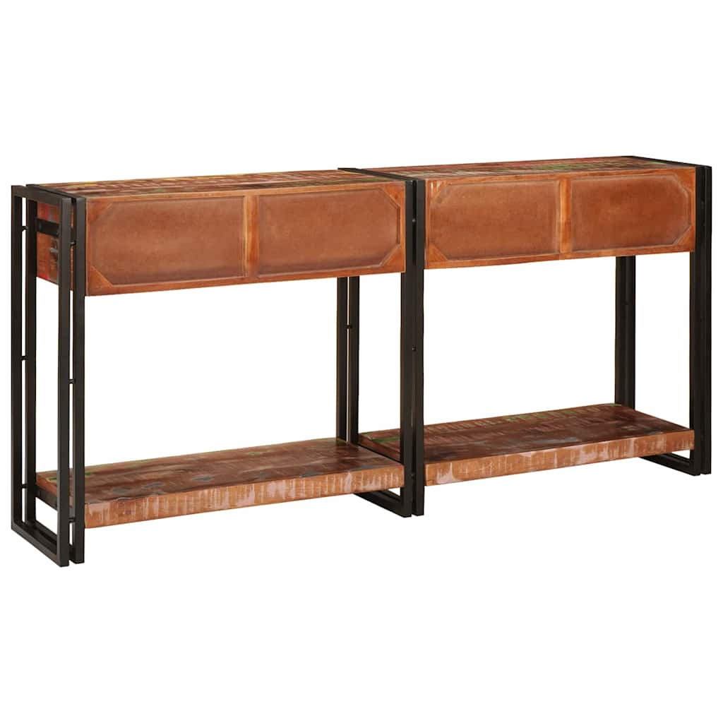 Tables console avec tiroir 2 pcs Multicolore 161 x 33 x 75 cm - XIOS