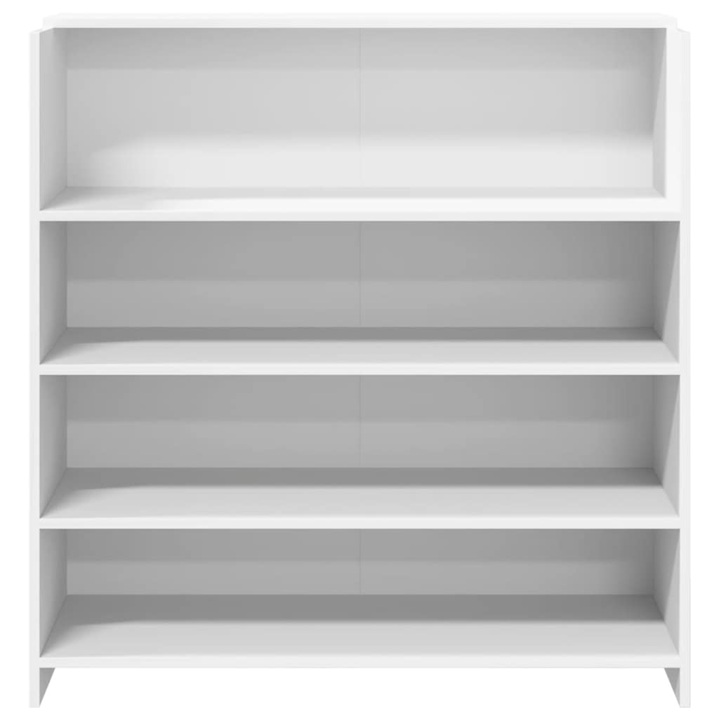 Bureau de réception blanc 100x50x103,5 cm bois d'ingénierie - XIOS