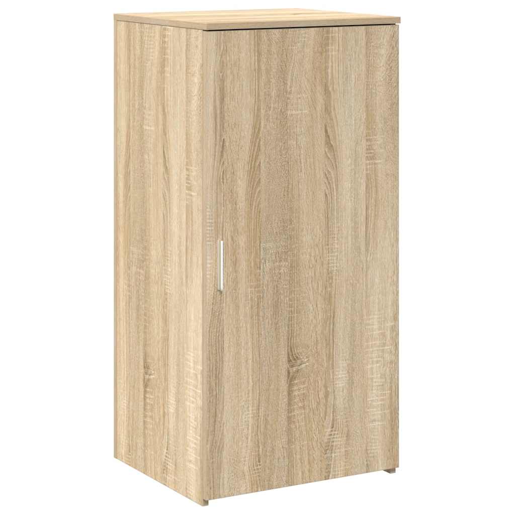 Bureau réception chêne sonoma 200x50x103,5 cm bois d'ingénierie