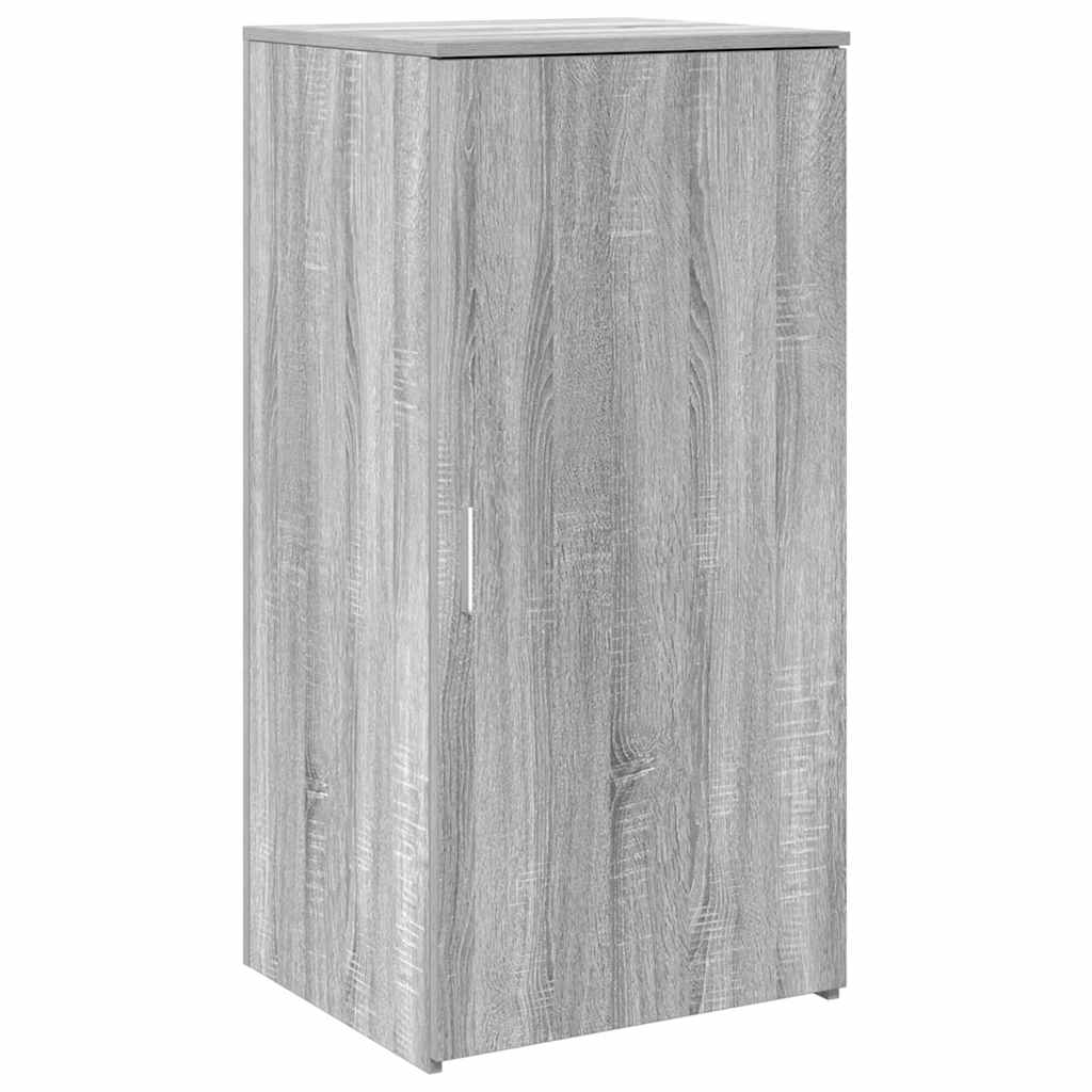 Bureau de réception sonoma gris 200x50x103,5 cm bois ingénierie