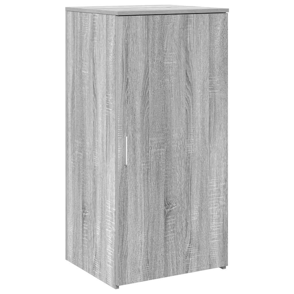 Bureau de réception sonoma gris 155x50x103,5 cm bois ingénierie
