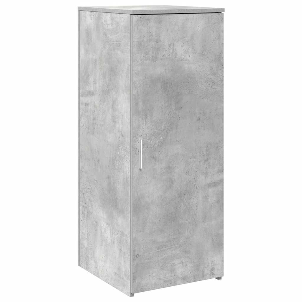 Bureau de réception gris béton 180x50x103,5cm bois d'ingénierie - XIOS