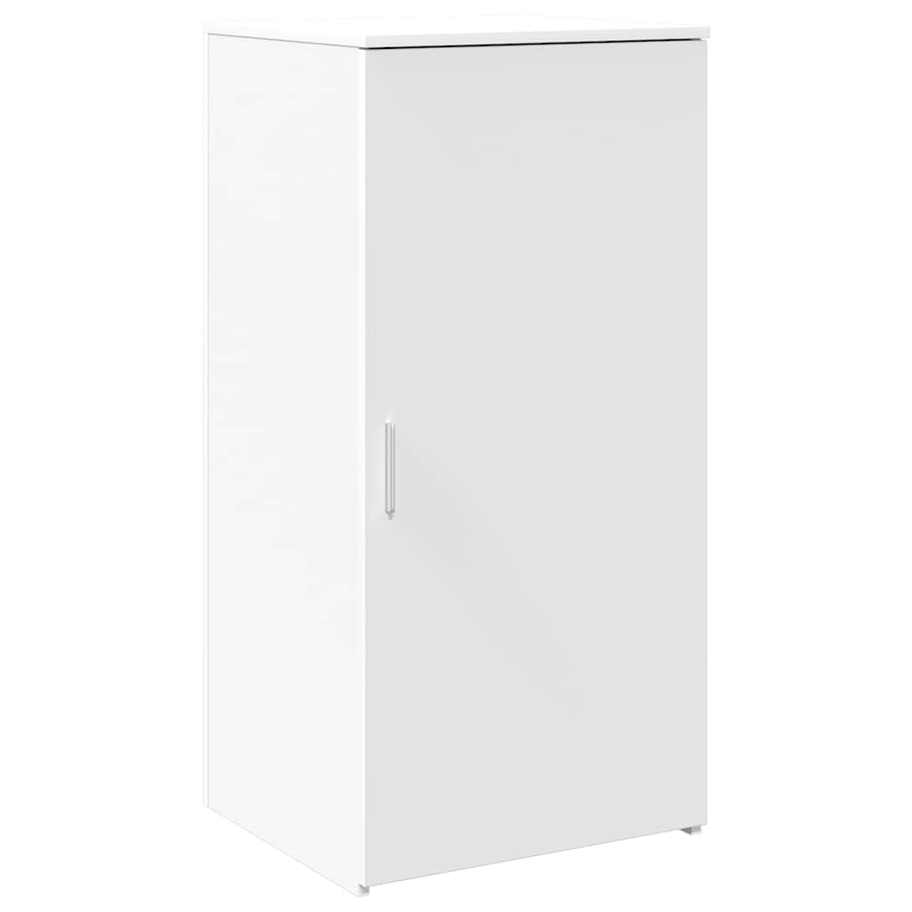 Bureau de réception blanc 200x50x103,5 cm bois d'ingénierie
