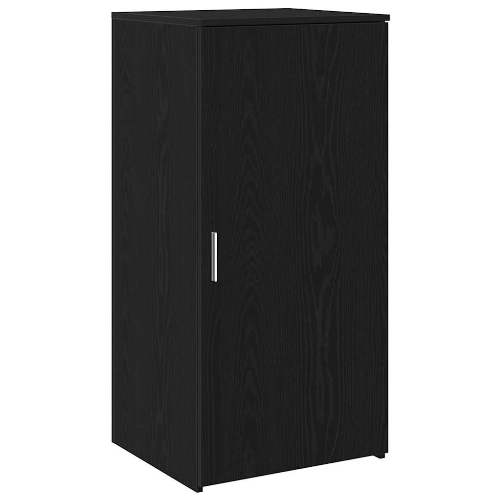 Bureau de réception chêne noir 200x50x103,5cm bois d'ingénierie