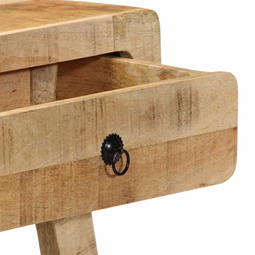 Table console 90x32x75 cm bois massif de manguier brut - XIOS