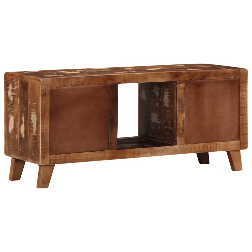 Meuble TV 105x46x32 cm Bois massif de récupération - XIOS