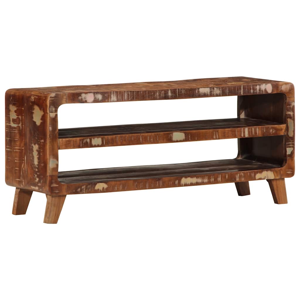 Meuble TV 105x46x32 cm Bois massif de récupération - XIOS